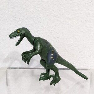 Playmobil Dinosaur Green Raptor Figure 3"